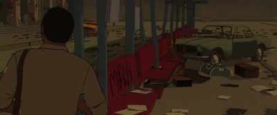 Then, the firemen left, - Another Day of Life