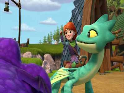 Then the race is on.
May the best flappy lizard win. - Dragons: Rescue Riders