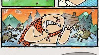 Then there were so many possums
for Captain Underpants to fight, - The Epic Tales of Captain Underpants