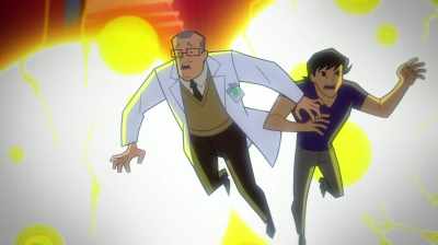 Then there was the big boom. - Justice League Action
