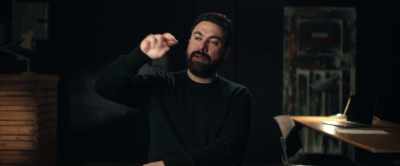 Then there's another blip
when he starts talking about - Doom Scroll: Andrew Tate and the Dark Side of the Internet