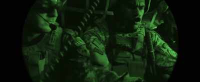 Then, through the forest to
the base on the other side. - World War Four