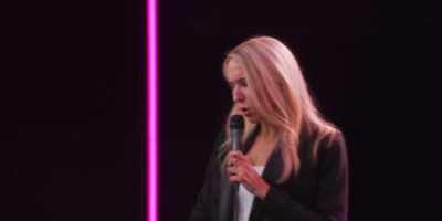 Then Tony's just like
hitting his dick on her shoulder, - Nikki Glaser: Bangin'