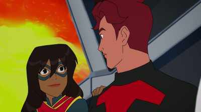 -Then trust us.
-Besides, if they're wrong, - Marvel Rising: Secret Warriors