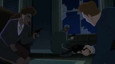 Then, you two cover the back. - Batman: Caped Crusader
