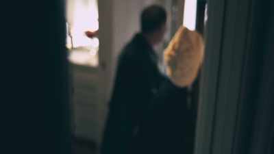  Then we walked out
 the back door, - Phrogging: Hider in My House