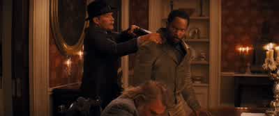 Then we can examine the three dimples inside Broomhilda's skull! - Django Unchained