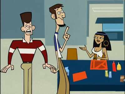 Then we'll do it
at my place. - Clone High