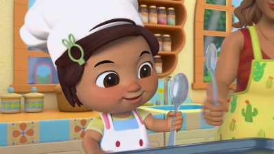 ♪ Then we'll get the spoon ♪ - CoComelon Lane