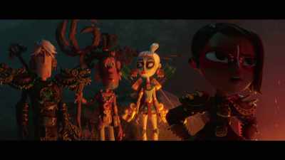 Then we'll return to Teca
and prepare to fight till the end. - Maya and the Three