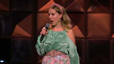 Then we've got
everyone's favorite handsome weirdo. - Backstage with Katherine Ryan