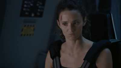 - Then where is it?
- In the airlock. Outside the shuttle. - The Ark