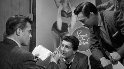 Then why didn't you try and stop him when he went for her with a gun - The Crimson Kimono