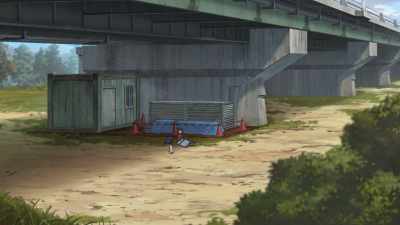 Then why don't we take a break
under the bridge over there? - Child of Kamiari Month