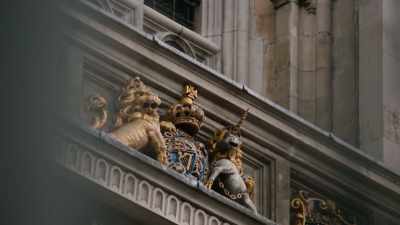 Then William marched
in a small procession - Benjamin Franklin
