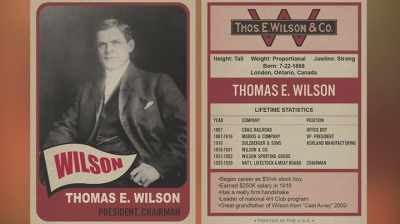 Then, wilson took over a failed
meatpacking outfit - Six Degrees with Mike Rowe