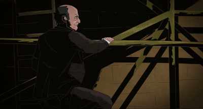 Then he would have had to
have climbed onto scaffolding - Murder of God's Banker