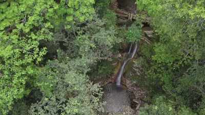 Then, as you drop down beneath
the canopy, you realize that
there are these strange - Mysteries of the Abandoned