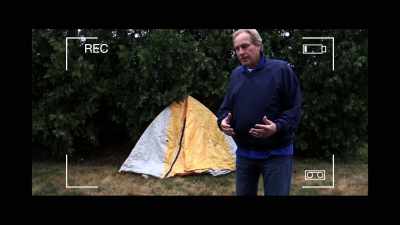 Then you're going
to be hit with the elements, - The Tent