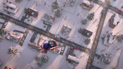 [Theo yells] - Reindeer in Here
