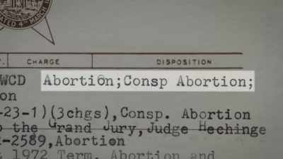 There were 11 counts of abortion
and conspiracy to commit abortion, - The Janes