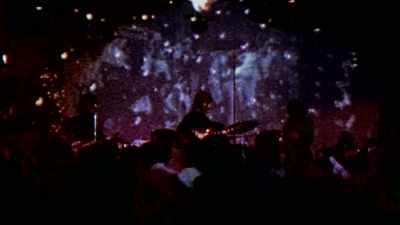 There was a big light show
that covered the back wall - Days of Rage: The Rolling Stones' Road to Altamont
