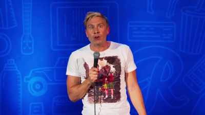 There was a boy that did it once
and now he's ‘spastamicated.'" - Russell Howard: Recalibrate