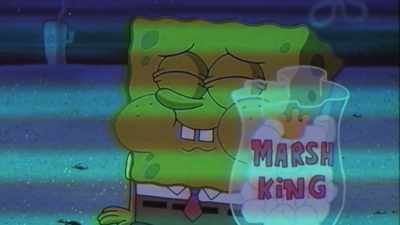 There was a campfire,
marshmallows, Swedish
Barnacle Balls. - SpongeBob DocuPants