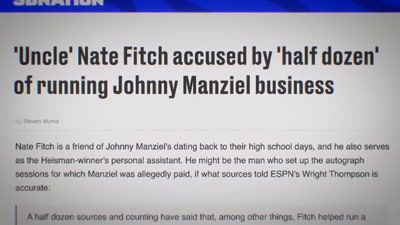 There is a code of conduct
for the reigning Heisman winner, - Untold: Johnny Football