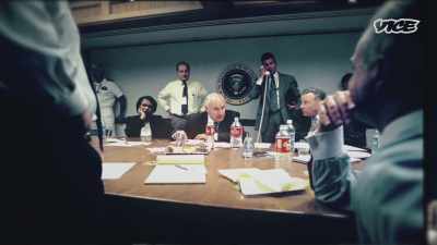 There was a conference room - While The Rest Of Us Die
