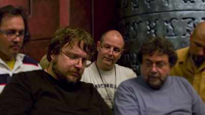 There was a defining moment
between me and Del Toro where I said, - Mike Mignola: Drawing Monsters