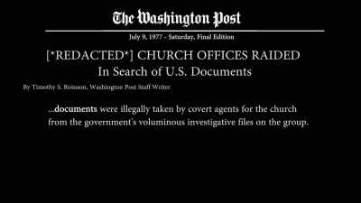 There was a file cabinet
that's got a folder
full of his stuff in it. - Third Eye Spies