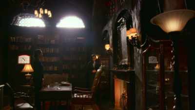 There was a fire at his lab. - The Order