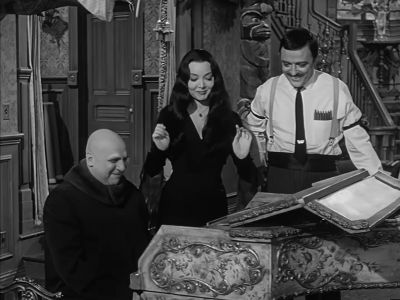 There! A genuine
imitation Krupnik. - The Addams Family