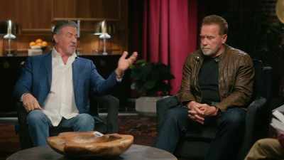 There was a John Hughes comedy,
wasn't it,
we were talking about? - Arnold & Sly: Rivals, Friends, Icons
