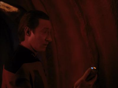 There is a large chamber
20 meters ahead. - Star Trek: The Next Generation