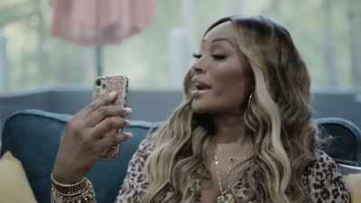 - There was a little
trepidation there. - The Real Housewives Ultimate Girls Trip