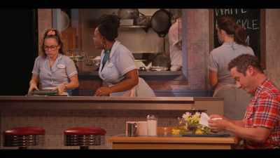 There is a man at table five - Waitress: The Musical