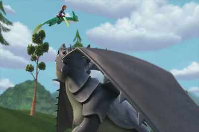 - There was a man inside that egg.
- Yeah! Keep it coming, Summer! - Dragons: Rescue Riders
