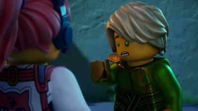 There was a metal gate,
a place we can learn, - LEGO Ninjago: Dragons Rising