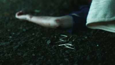 There were a number
of spent matches - Murder in the Badlands