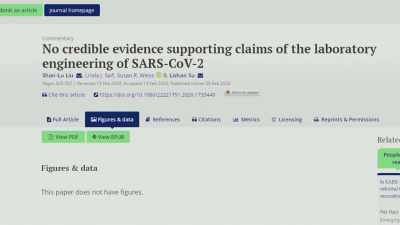 There was a paper that stated - Thank You Dr. Fauci