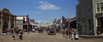 "There was a peaceful town
called Rock Ridge, - Blazing Saddles