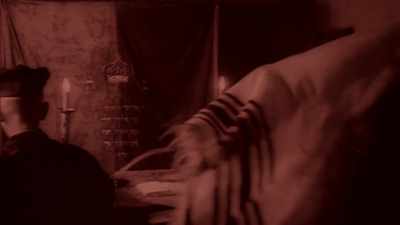 There was a red light
over a set of doors. - Spielberg