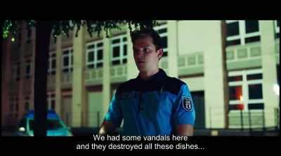 There was a riot here, and they have here
everything broken, the dishes... - Tiger Girl