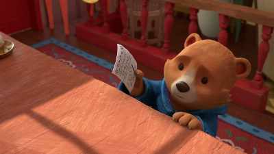 There is a secret button
here on the cup. - The Adventures of Paddington