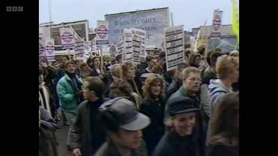 There was a Section 28 March
in London. - AIDS: The Unheard Tapes