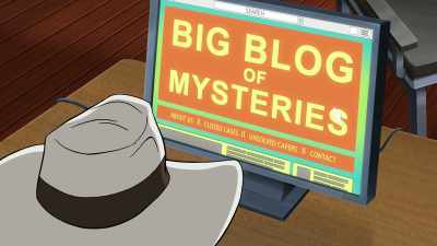 There is a section
called Unsolved Capers. - Scooby-Doo! Return to Zombie Island