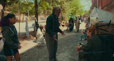 There was a shooting
around here not long ago. - The Last Days of Ptolemy Grey