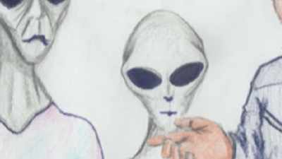 There was a small Grey
alien in the room. - Truth Hunter